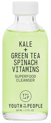Youth To The People Superfood Cleanser, Limpiador Facial, Enriquecido con Kale, Té Verde y Espinaca, pH Equilibrado, Para Todo Tipo de Pieles, Desmaquillante Suave para Pieles Sensibles