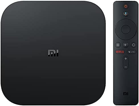 Mi TV Box S - Lecteur 4K Ultra HD Streaming - Bluetooth, HDR, Wi-FI, Assistant Google avec Chromecast, Compatible Android, Contrôle de Recherche vocale - Netflix, 8 Go