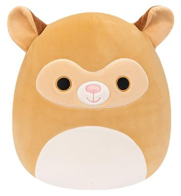 Squishmallows SQCR04579 - Zaine der Koboldmaki 30 cm, offizielles Kelly Toys Plüsch, superweiches Kuscheltier