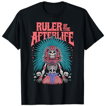 Mictlantecuhtli Regente de la otra vida del inframundo Deidad Azteca Camiseta