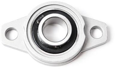 FTMRBOQI 1 stücke Zink-Legierung Durchmesser 8mm Bis 30mm Bohrung Kugellager Kissen Block Montiert Unterstützung KFL08 KFL000 KFL001 KP08 KP000 KP001 KP002(Horizontal,KP003-17mm)