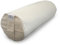 Bezug 2-teilig für Yogakissen Yogarolle 63 x 20 cm, Kissenhülle aus Baumwolle Leinen natur Inlet natur ungefüllt, große Zenrolle Rolle Yoga Bolster