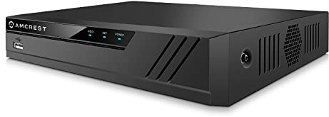 Amcrest 4K 16CH NVR (1080p/3MP/4MP/5MP/8MP) Network Video Recorder - Supports up to 16 x 8MP/4K IP Cameras, 16-Channel Supports up to 10TB HDD (Not Included) NV4116-A2