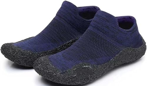 Unisex Sock Aqua Shoes Skinners Swimming Sneakers Yoga Minimalist Beach Sports Barefoot Ultra Portable Lightweight Run Footwear-DEEP Blue||43-44