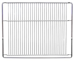 Grille de four universelle polyvalente : robuste, parfaite pour de nombreux fours (chrome, 465 x 375 mm - 00574876)