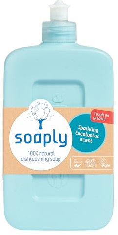 Soaply Spülmittel, funkelnder Eukalyptusduft, 500 ml