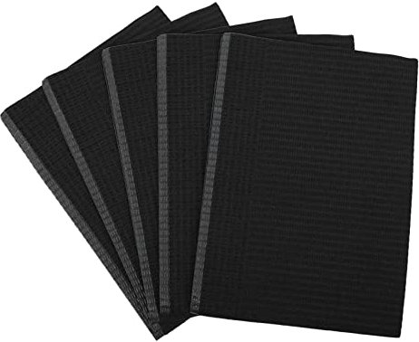 PACKOVE Tapis D'absorption Jetable Double Couche 125 Pièces Noir Imperméable Coussin De Nettoyage Pour Tatouage Salon Nail Art Accessoire Pratique