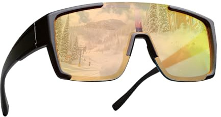 Polariserade herrsolglasögon - Anti-glare lättviktsglasögon | Polariserade skyddsglasögon för utomhusaktiviteter | för baseball, fiske, bilkörning, löpning, cykling, kvinnor,