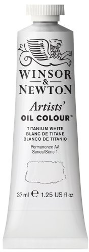Winsor & Newton Artists' Oil Color, 37ml (1.25 oz) Tube, Titanium White