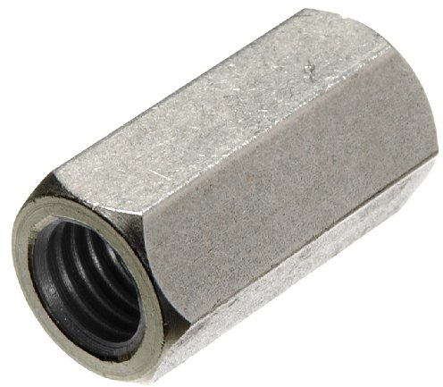 Hillman 45136 1/2-13-Inch Stainless Steel Coupling Nut, 5-Pack