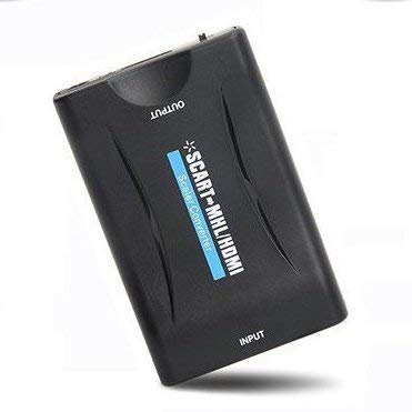 iDaodan SCART a HDMI Composite Video Converter - Adaptador de audio estéreo