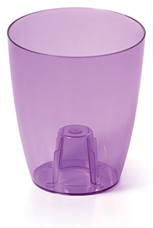 Prosperplast Blumentopf kunststoff COUBI, veilchen 2,4L - 16x16x18,3 cm