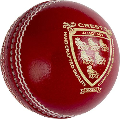 Gray-Nicolls Crest Academy Cricketball, 135 g, Rot