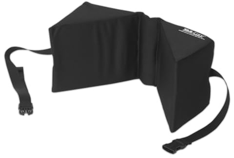Skil-Care Triangular Head Positioner, Universal Fit, Foam Cushion, Launderable Polyester Cover, Prevents Neck Movement, Fits High-Back Wheelchairs, Geri-Chairs, and Recliners, 703121