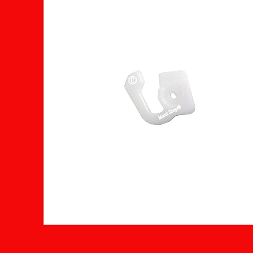 Marel Shop® - Boccola supporto gancio fermo A194 A148 per porta frigorifero compatibile con Sharp per modelli: SJF72PCSL - SJEX820FSL - SJF750SPSL