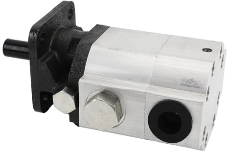 Kit de Bomba para Cortadora de Troncos, Bomba Hidráulica de 2 Etapas Bomba de Aluminio para Astilladora de Troncos Dispositivos de Sujeción Prensas, 13GMP 3000PSI 1/2in NPT 3600RPM