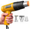 Avilia Pistola Termica a Caldo Professionale 1000/2000W – Rimuove Vernice e Ruggine Resistenti, Sverniciatore Potente 350-550°C con 4 Accessori inclusi, Ideale per Lavori di Restauro e Fai-da-Te
