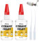 Allony Porzellan Kleber, Keramik Kleber Extra Stark Wasserfest, Porzellankleber, Super Glue Universal für Holz, Glas, Keramik, Metall, Kunststoff, Gummi, Basteln, Hitzebeständig 2er-Pack