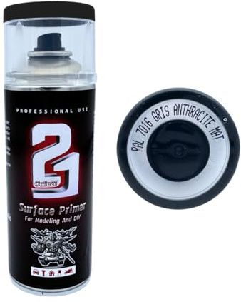 Colle21 PRIMER SPRAY GREY MAT Model Making, Primer Spray Grey Mat for DIY and Hobby
