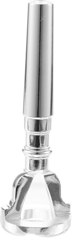BAZEITFLOW Entrenador de Boca para Trompeta Pequeño, Accesorio para Práctica de Labios, Herramienta de Entrenamiento para Trompeta, Color Plateado, Dispositivo Duradero para Enseñanza