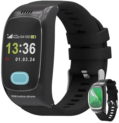 one button phone Modell 2024 & original Displayschutzfolie