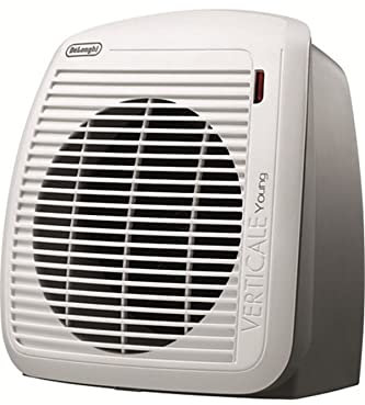 De'Longhi HVY1030 Joung Termoventilatore Verticale, Grigio/Bianco