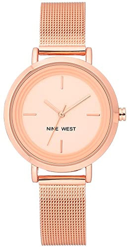 Nine West Women's Mesh Bracelet Watch