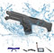 Elektrische Wasserpistole mit Saug Wasser Funktion Water Gun,Automatische Spritzpistolen Wasserdicht für Strand Schwimmbad im Freien Pistole (Grau), für Erwachsene,Kinder, unisex