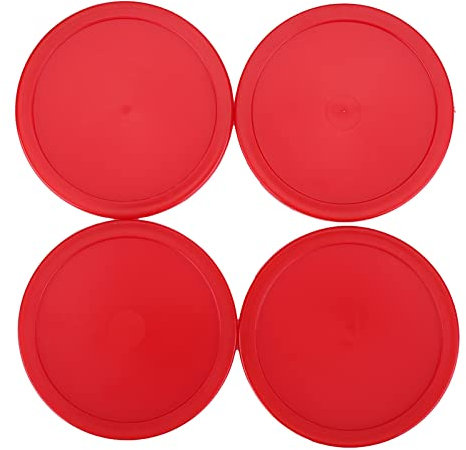 VGEBY Air-Hockey-Schieber, Kunststoff, Leichte Torwart-Eishockey-Schieber, Pucks-Set, Griffe, Drücker, Ersatz für Tischspiele (Klein 60mm)