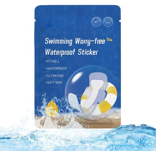 ycezw Swimming Pads for Girls in Menstruation, Waterproof Period Protection for Swimming, Care Products for the Intimate Area, Under Swimwear for Sports and Exercise
