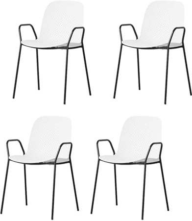 Silla de comedor minimalista apilable nórdico, sillón de diseño hueco para cafetería, cocina, uso en interiores y exteriores, solución de asiento elegante y funcional