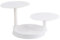 Graziano, Alzata per Torte a 3 Piani, Realizzata in Plastica Resistente e Riutilizzabile, Ideale per Feste di Compleanno e Matrimoni, Color Bianco