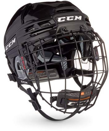 CCM Tacks 910 Helm Combo Senior, Grösse:M ( 55-59 ), Farbe:Weiss