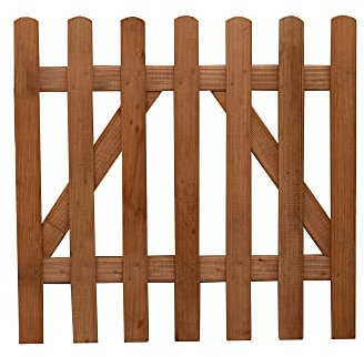 Forest Garden Grooved Pale Gate 3ft (0.90m high)
