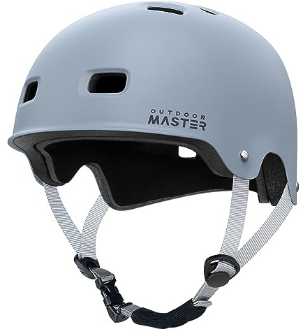OutdoorMaster Skateboard Cycling Helmet-Beetles Snug,Bike Helmet for Adults, Youth & Kids-Two Removable Liners Ventilation Multi-Sport Commuter Scooter Roller Skate Inline Skating Longboard
