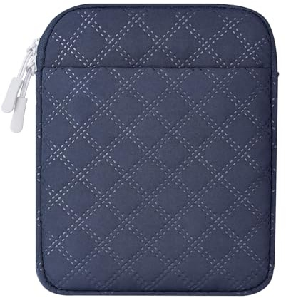6-7 Inch Sleeve Case for E-Reader/Paperwhite/ebook, Tablet Protective Cover Pouch Bag Compatible with Oasis 7 (Nary Blue)