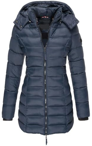 Genérico Cazadora Elegante Mujer Deportiva Chaqueta Nieve Polar Invierno Deporte 2024 Abrigo Polares Largos Anorak Plumas XXL