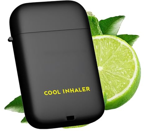 Pek Nasal Stick, Pek Pro 2.0 Nasal Stick Inhaler, Dubbel spets Resedoftstång, Coola Mint Energigivande Dofter med Flip-skydd, för Arbetsmyg, Pendling