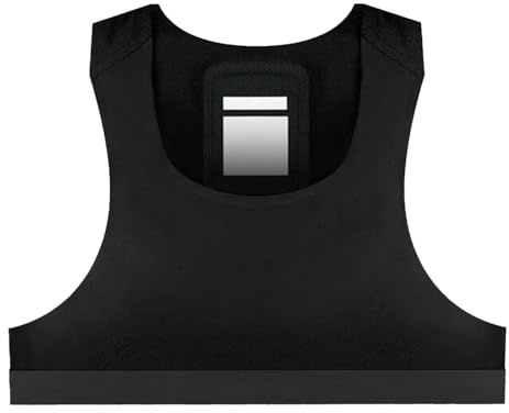 Gilet sportivo da calcio, gilet a compressione per fitness, traspirante, con supporto GPS per calcio, canotta da allenamento per uomini e donne, allenamento regolabile, tracker non inclusi, colore