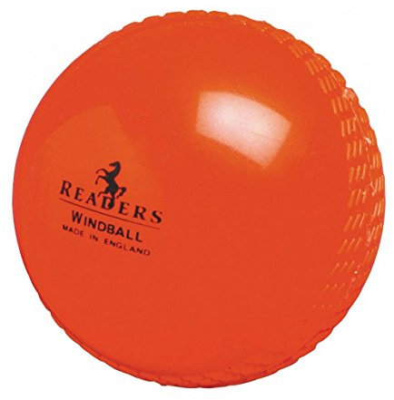 Readers Windball Cricketball, Unisex, Orange
