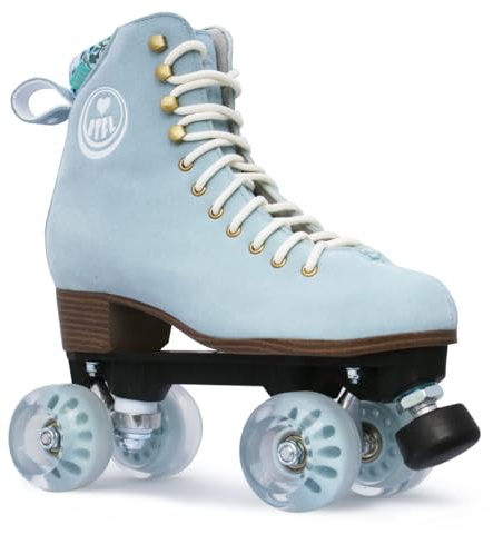 BTFL Trends- Rollschuhe Romy, für Damen, Mädchen, Discoroller, Rollerskates,Blau,EU: 38
