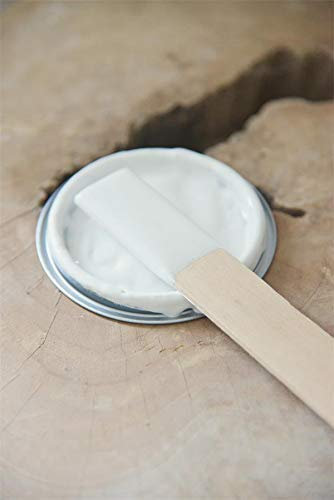 Jeanne d'Arc Living Vintage Paint Kritfärg 700 ml/23,6 oz krita kalkfärg JDL målning (pärlgrå)