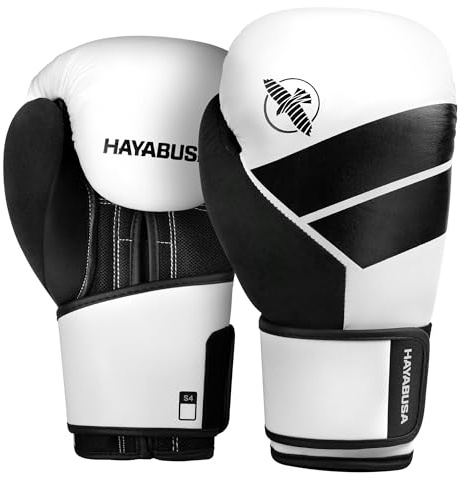 Hayabusa S4 Boxhandschuhe Männer Damen - Weiß, 12oz