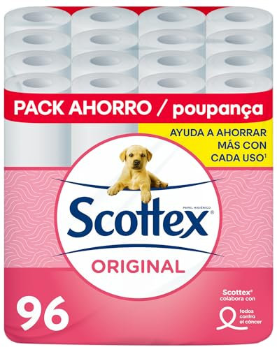 Scottex carta igienica – 96 rotoli piccole dimensioni