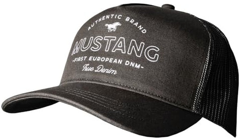 MUSTANG Unisex Mütze Baumwoll-Cap mit Netzansatz