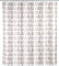 WENKO Duschvorhang Avila, 180 x 200 cm, Vorhang aus 100% Polyester mit Metallösen & Gummi-Gewichtsband für Dusche und Badewanne, wasserabweisend & waschbar, inkl. 12 weißen Duschvorhangringen