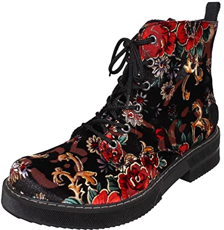 Rieker Womens 72010-90 Fioresamt Lace-Up Ankle Boots 5 UK