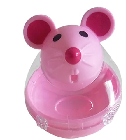Distributeur de boules de nourriture pour chat – Jouet à friandises pour chat | Jouet léger pour animal domestique – Balle d'alimentation lente pour chat – Balle interactive pour chat – Empêche