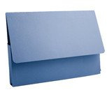 Guildhall Document Wallet A4 285gsm Blue PDW4-BLUZ