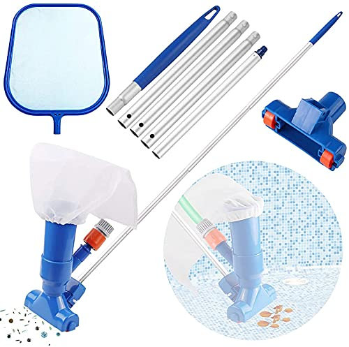 GJXJY Aspirateur Piscine Hors Sol, Piscine Accessoire pour Bassine Étang Fontaine Est Fabriqué en Matériau ABS de Haute Qualité pour Nettoyer Piscine, Bassin de Jardin, Baignoire de Jacuzzi, Spa